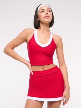 🎾✨ Abercrombie YPB sculptLUX High Rise Lined Skirt – NWT ✨🎾